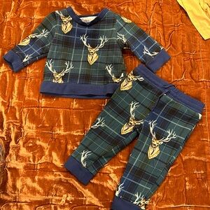 Posh Peanut Beckford Sweatshirt Jogger Set 6-12 GUC